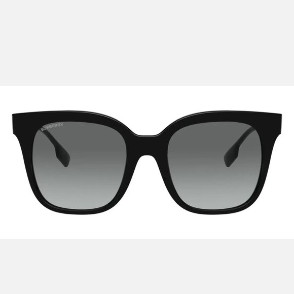 NEW BURBERRY BE4328 3001/11 WOMEN'S SUNGLASSES BLACK - Picture 2 of 6